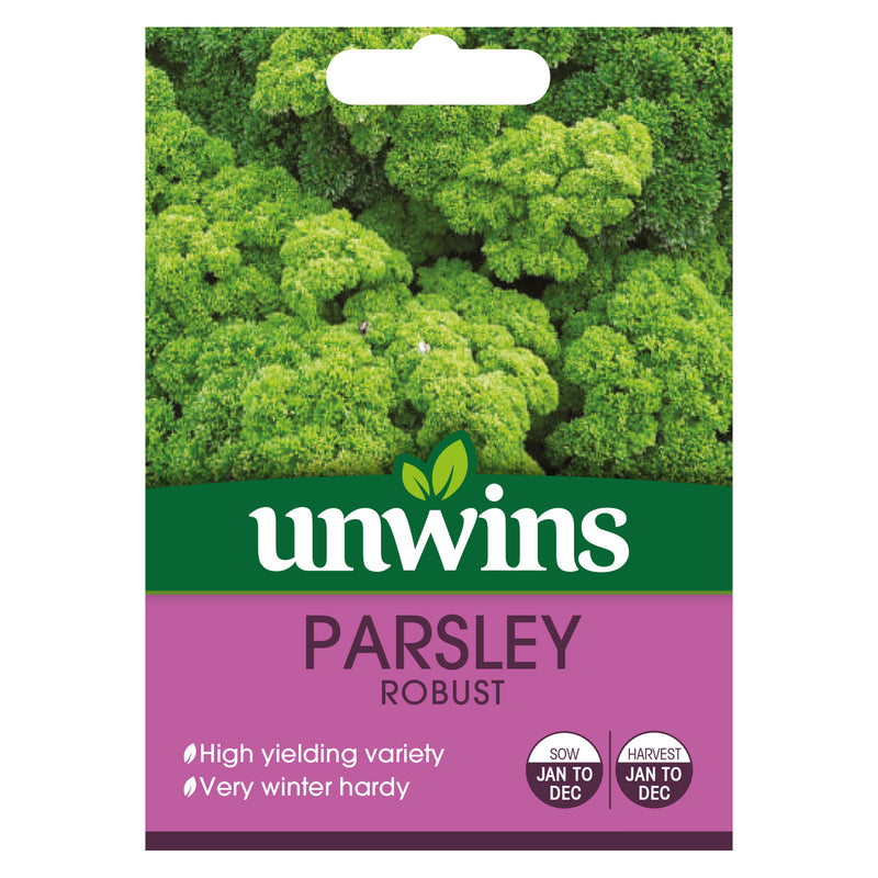 Unwins Parsley Robust Seeds