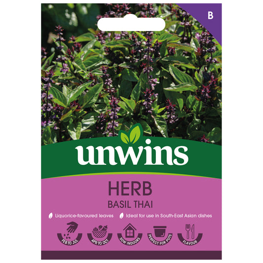 Unwins Basil Thai Seeds - front