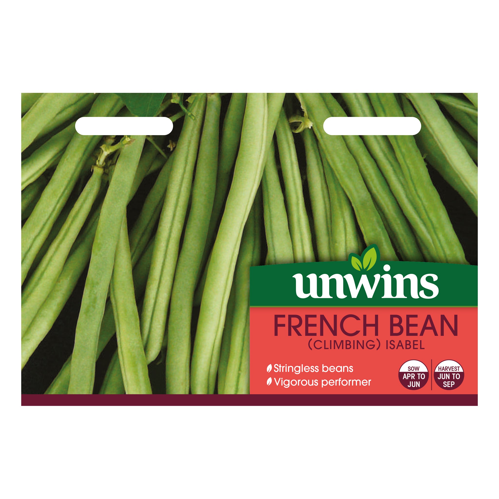 Unwins Climbing French Bean Isabel Seeds - Vegetable Seeds – Unwins UK