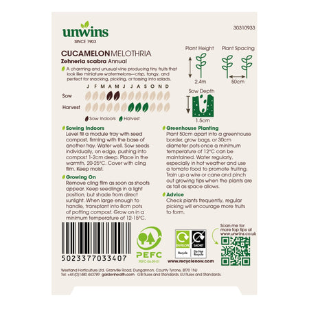 Unwins Cucamelon Seeds