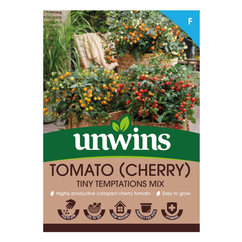Unwins Tomato Tiny Temptations Mix Seeds