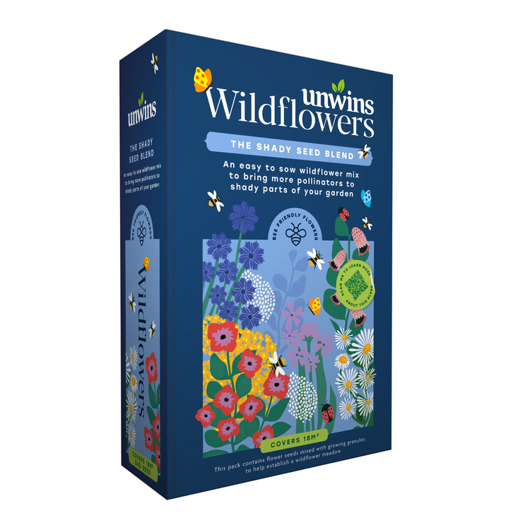 Unwins Wildflowers Shady Seed Blend