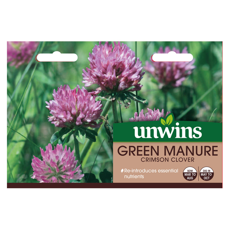 Unwins Green Manure Red Clover Seeds