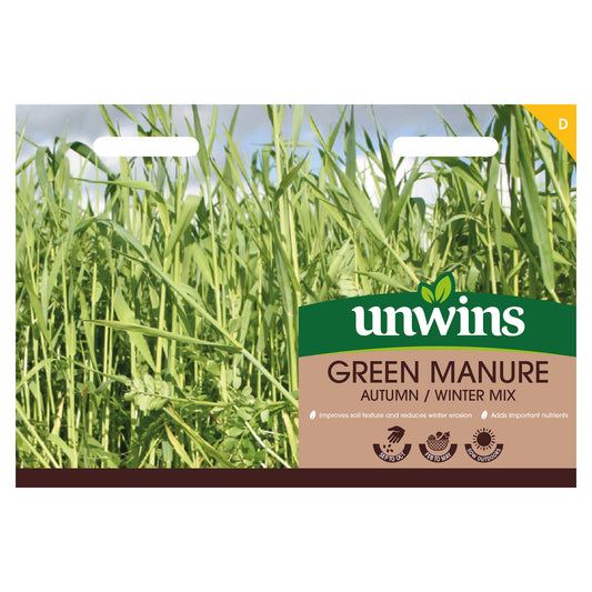 Unwins Green Manure Autumn / Winter Mix Seeds - front