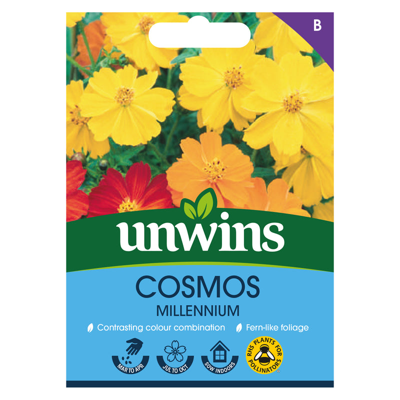 Unwins Cosmos Millennium Seeds