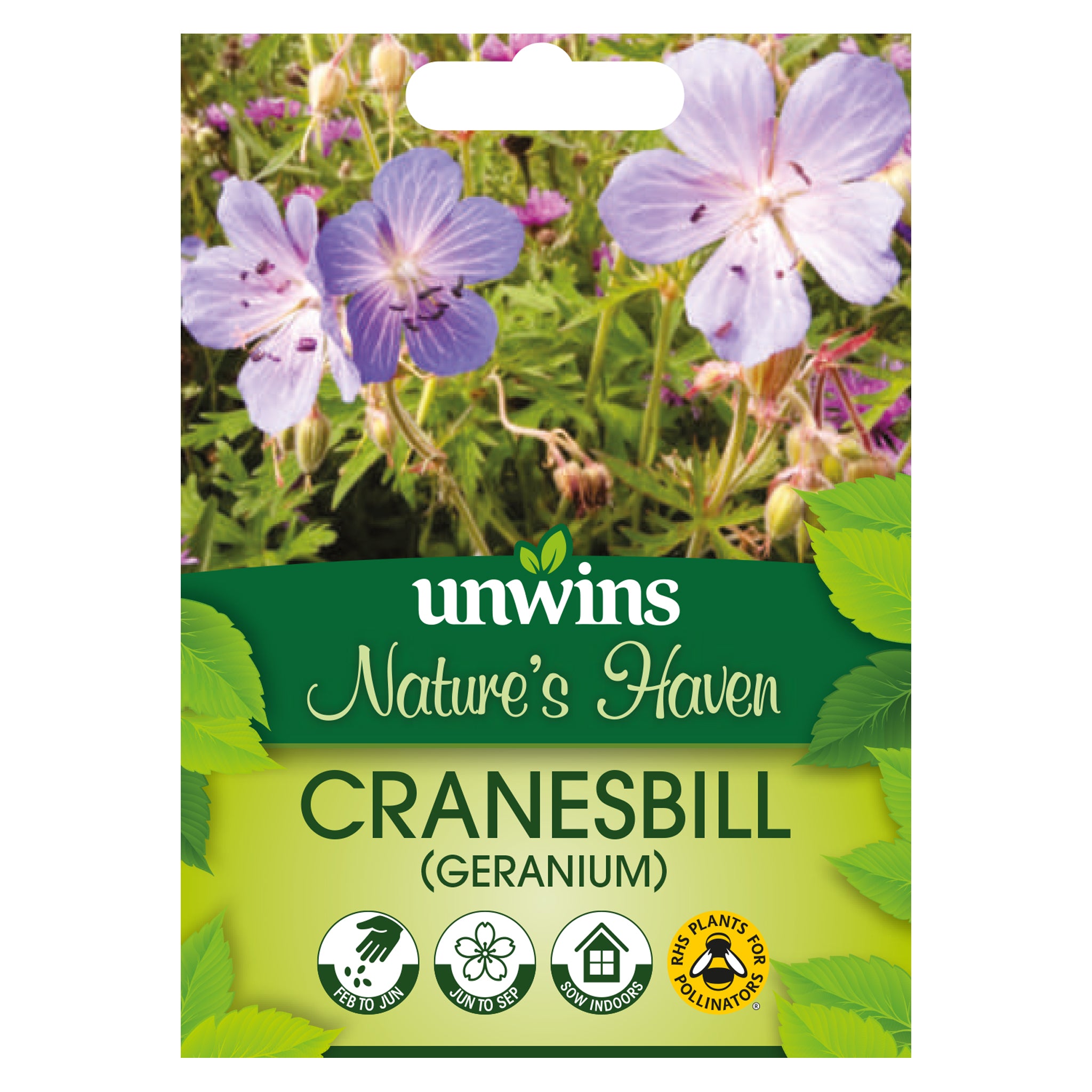 Nature's Haven Cranesbill Geranium Seeds