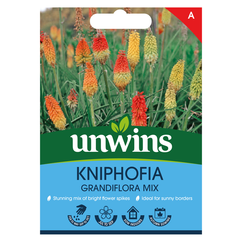 Unwins Kniphofia Grandiflora Mix Seeds