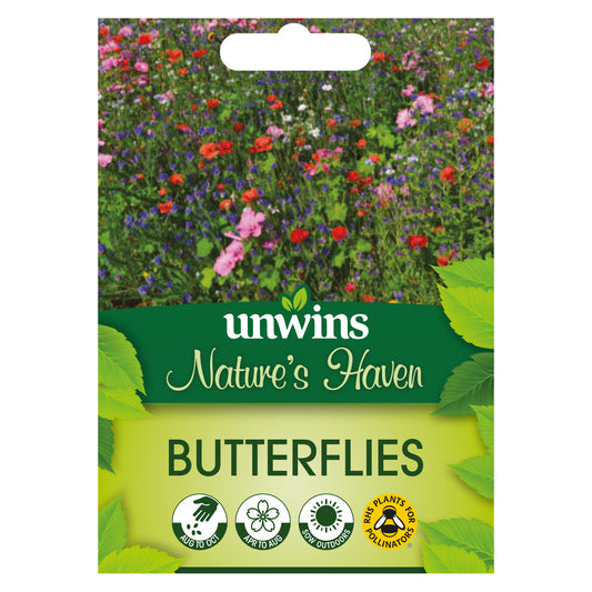 Nature's Haven Butterflies Seeds front