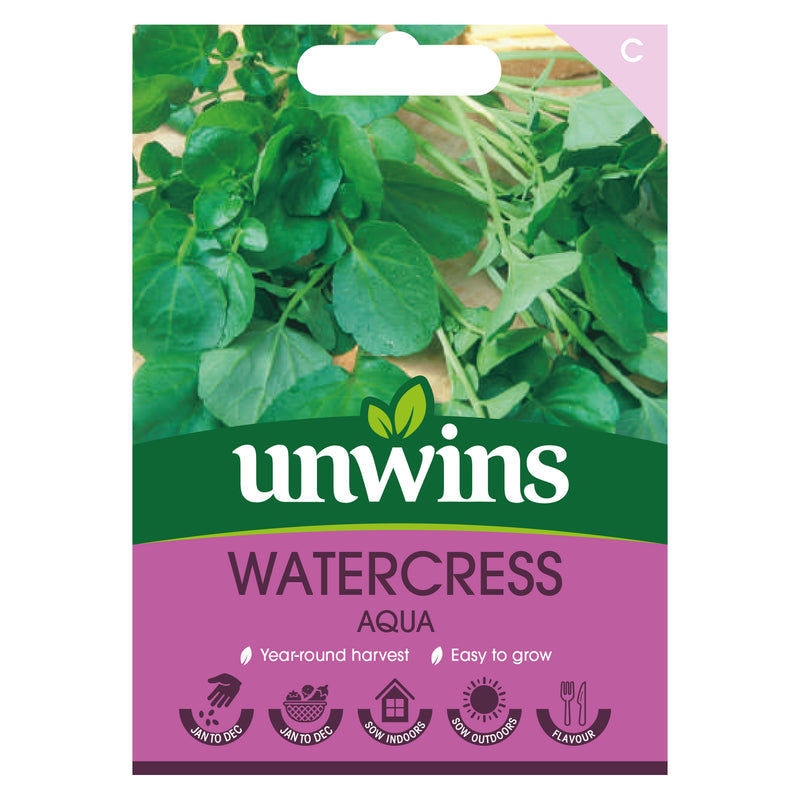 Unwins Watercress Aqua Seeds