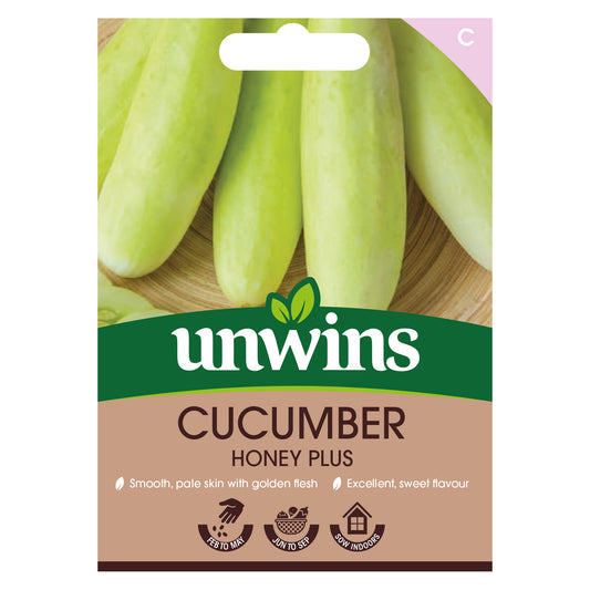 Unwins Cucumber Honey Plus Seeds Front