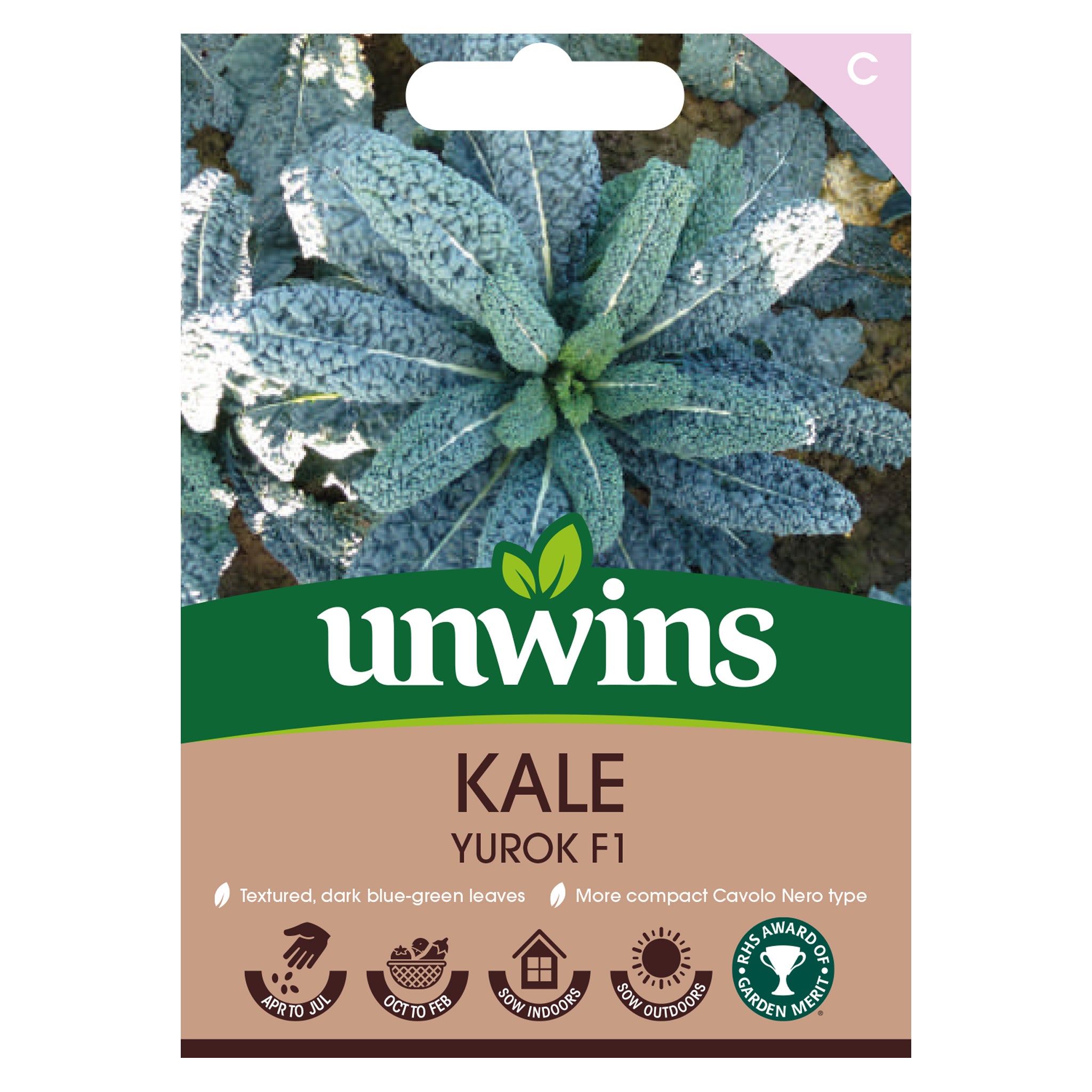Unwins Kale Yurok F1 Seeds