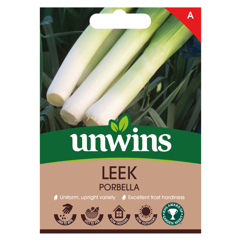 Unwins Leek Porbella Seeds