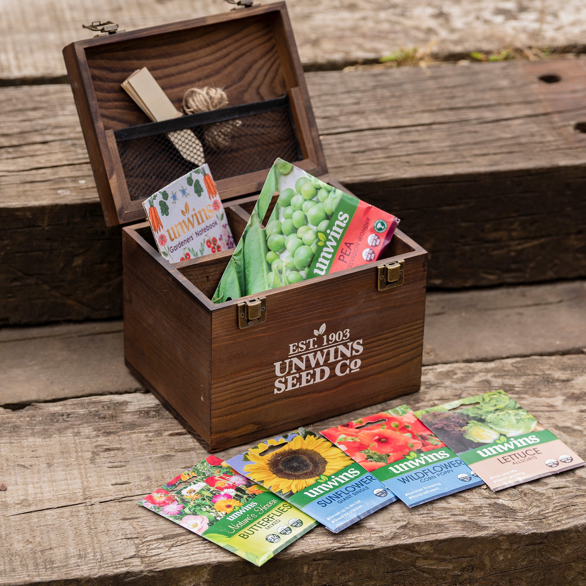 Buy Unwins Gardeners Seed Box Online