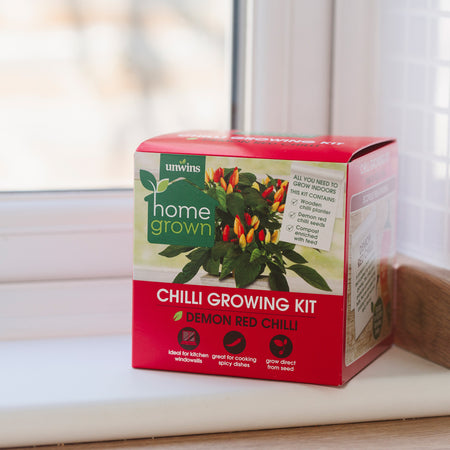Unwins Homegrown Chilli Growing Kit