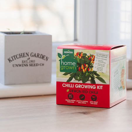 Unwins Homegrown Chilli Growing Kit