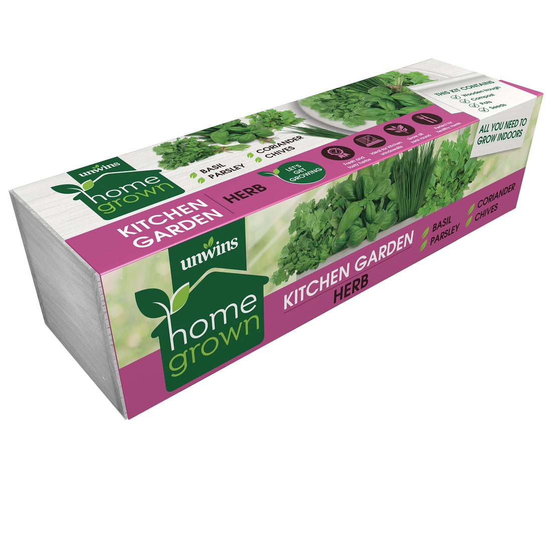 Unwins Homegrown Herb Kitchen Garden Gifts & Kits Unwins UK
