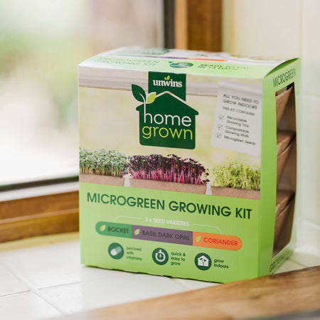 Unwins Homegrown Microgreen Growing Kit